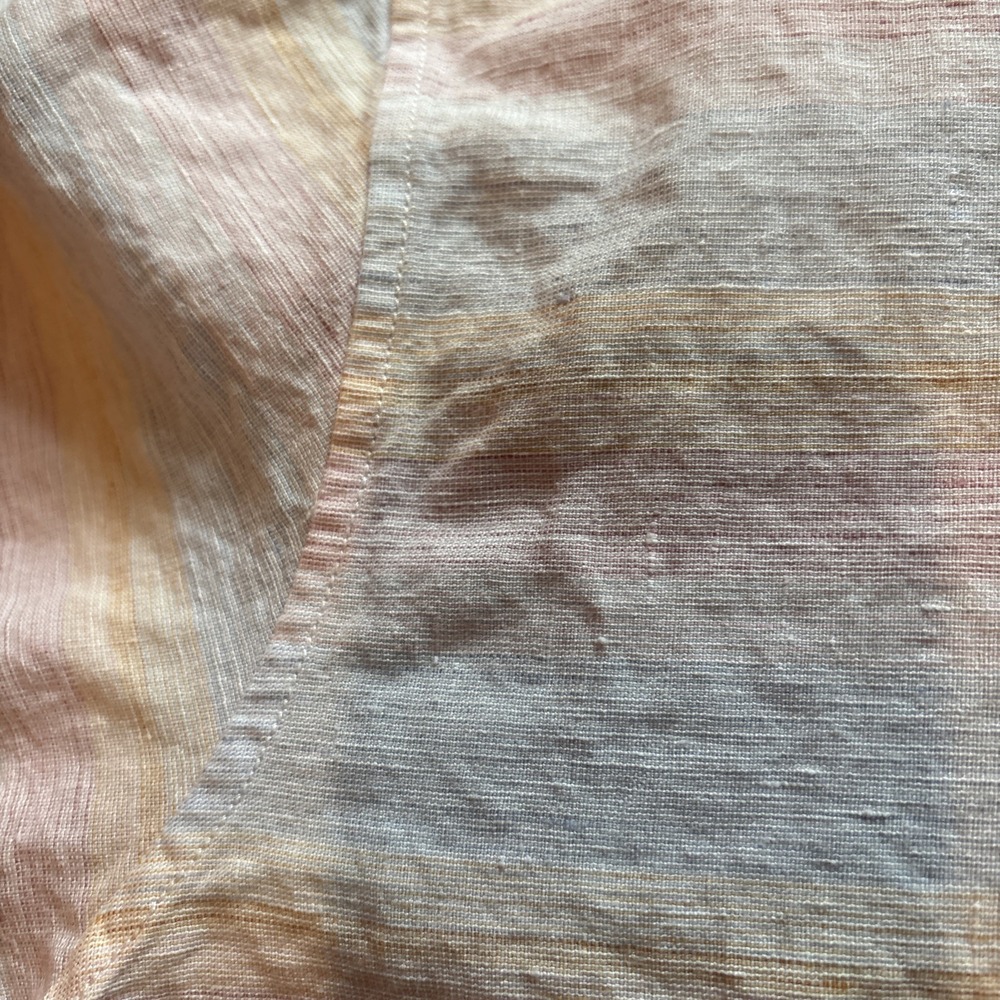 Tommy‎ Bahama Barbados Breeze Linen Shirt Men XL Pastel Flip Cuff Stretch - Picture 12 of 16
